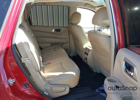 2016 Nissan Pathfinder Sl из США, поврежденный, VIN 5N1AR2MN8GC612429